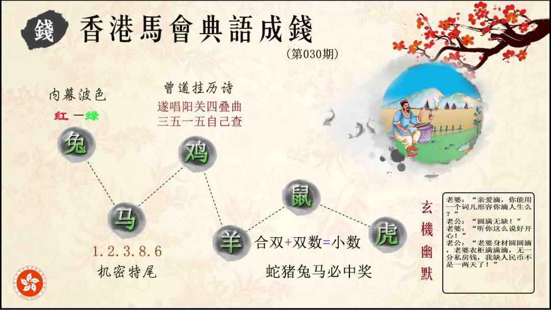 030期典语成钱[图]