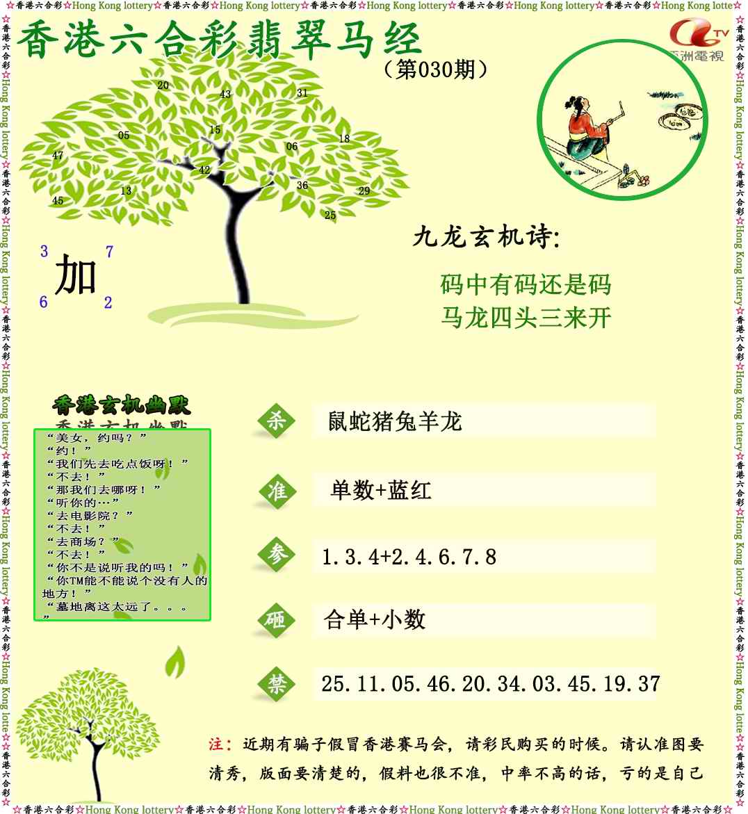 030期翡翠马经[图]